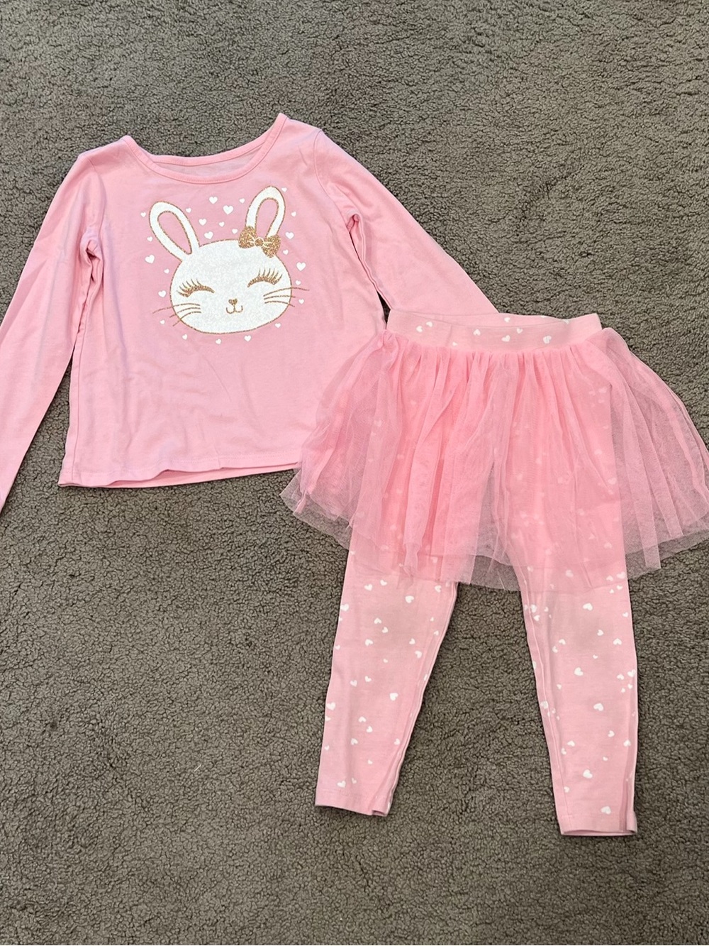 Easter Bunny Tutu Pants Set